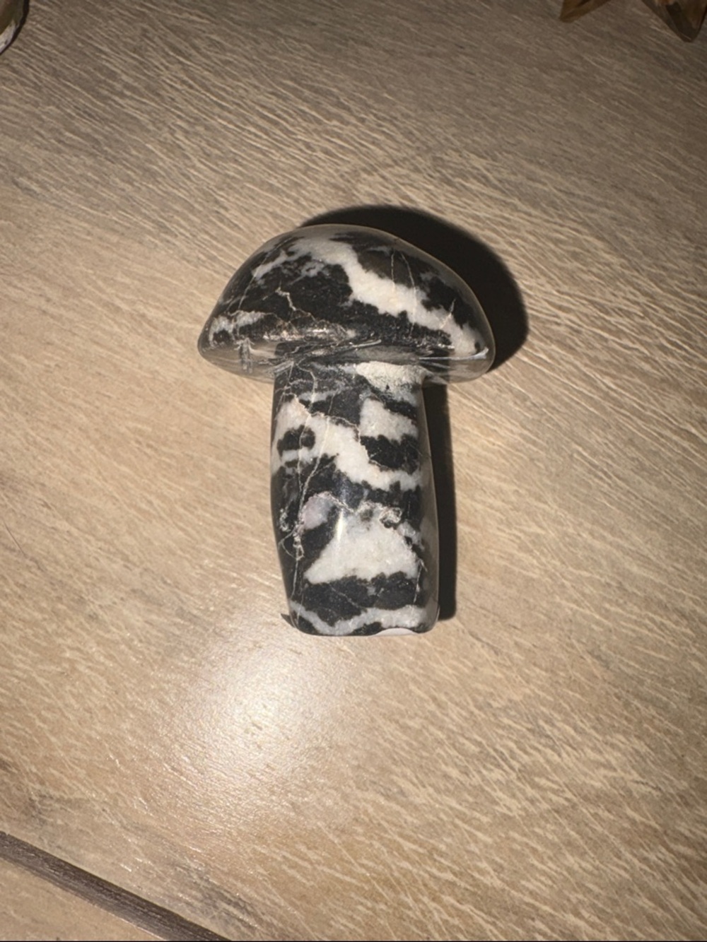 Zebra jasper Mushroom Carving